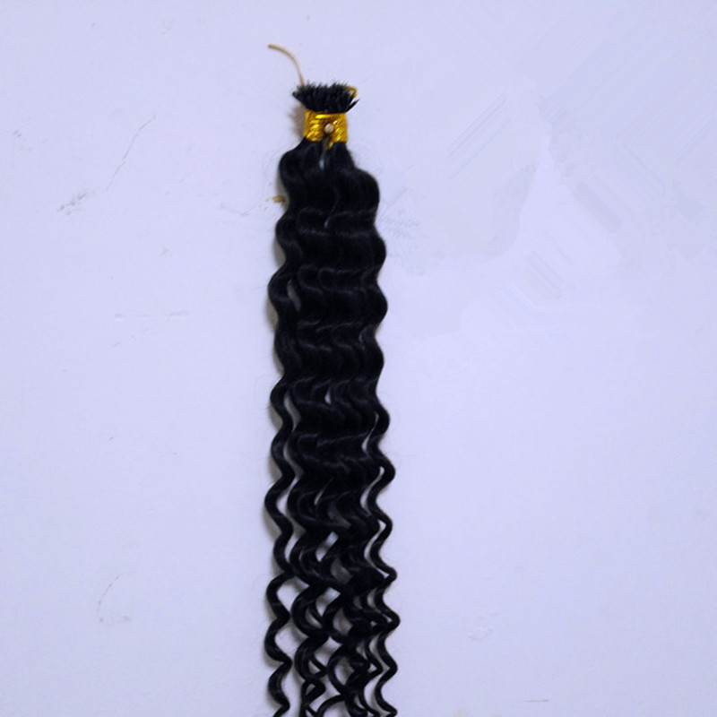 

Nano ring hair extensions 300 strands top quality 9A Brazilian remy hair Natural color Link human hair extensions, free DHL