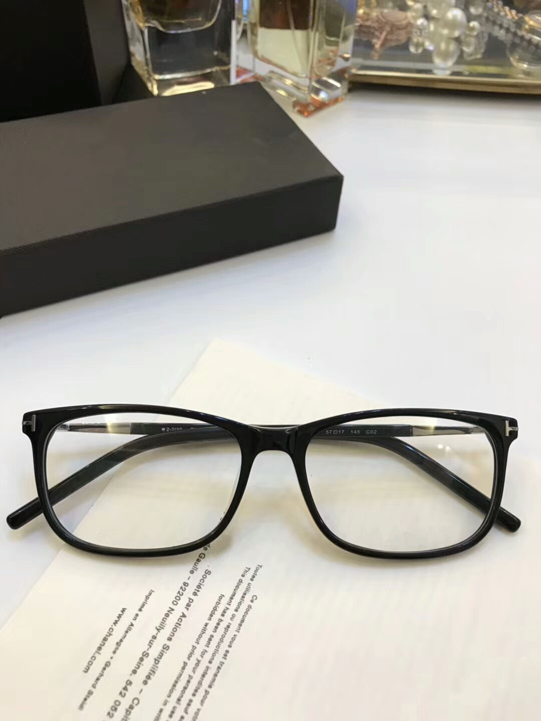 

New eyeglasses frame TF5398 Spectacle Frame eyeglasses for Men Women Myopia Glasses frame clear lens With Original case