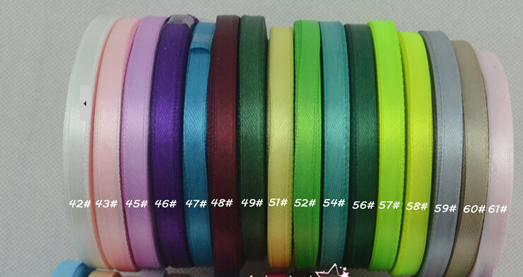 -1-1/2''(38mm)single face satin ribbon 25 yards/roll total 20 rolls, 500 yard /lot mix 20color.120 color for option-image-254434009