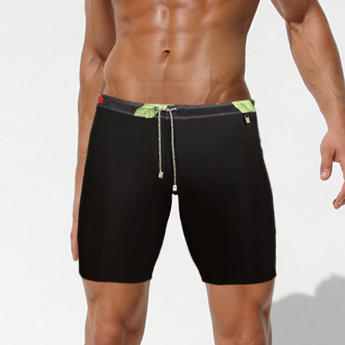 Gros-Men Short de bain Maillot de bain Taille Plus Sexy hommes Maillots de bain Maillots de bain Marque Planche de surf boxers été Gay Pénis Pock