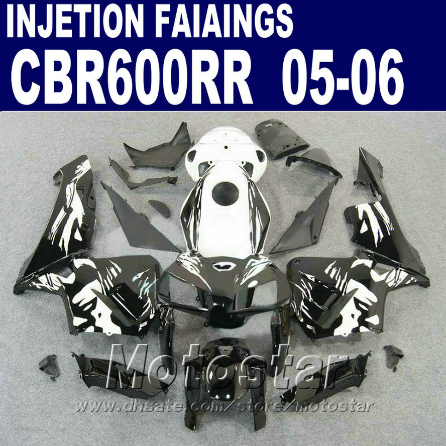 

Cheap Injection fairings kit for HONDA CBR 600 RR 2005 2006 cbr600rr 03 04 cbr 600rr motorcycle fairing kits YX5H, Same as picture