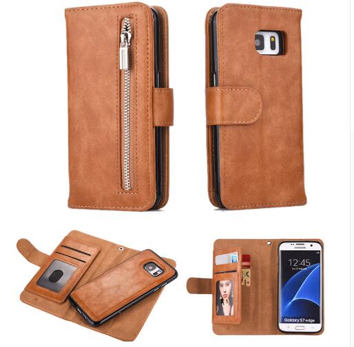 

Multifunction Zipper Wallet Leather Case For Samsung Galaxy S8 S8 Plus S7 S7 edge J5 J3 J7 2017 A3 A7 A5 2017 Phone Case Cover