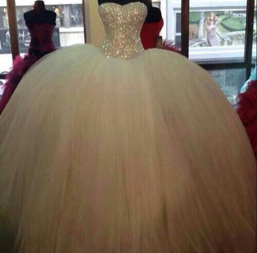 

New High Quality Sweetheart Tulle Ball Gown Quinceanera Dresses 2016 Sequins Beads Floor Length Prom Party Sweet 16 Dress WD212, Red