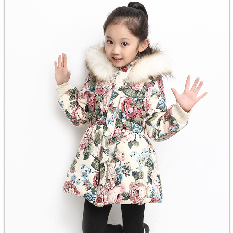 Baby Girls Cartoon Graffiti à capuche Manteau Vêtements Enfant vestes vêtements