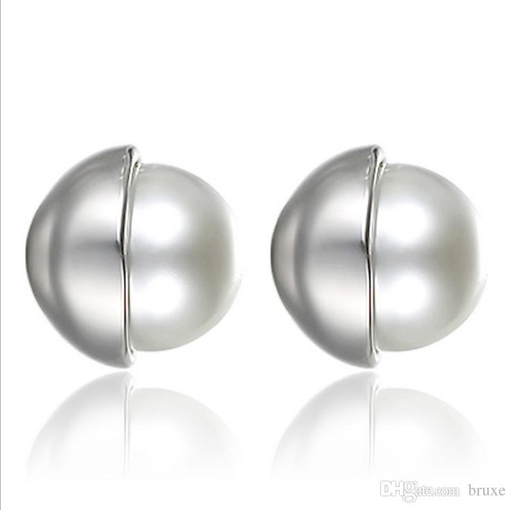 

Temperament female ear jewelry women fashion explosion models Korean version of the new pearl earrings wholesale custom manufacturers