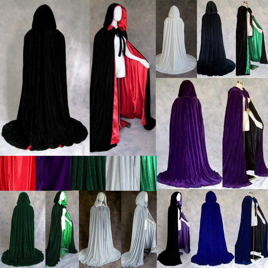 velvet wedding cape