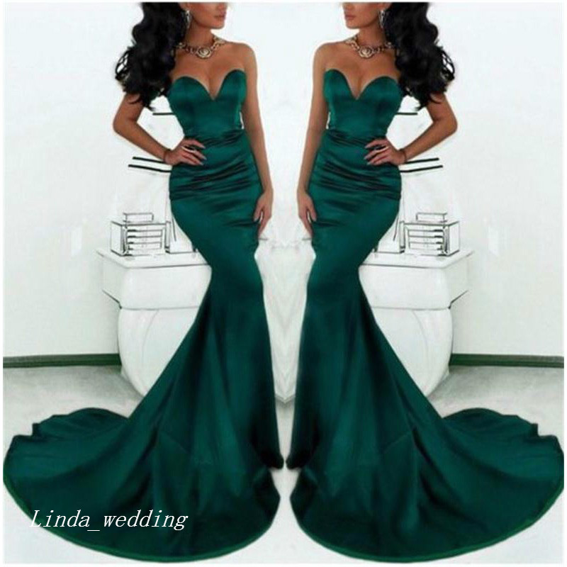 

Emerald Green Long Prom Dress Sexy Mermaid Women Pageant Wear Special Occasion Dress Evening Party Gown, Orange