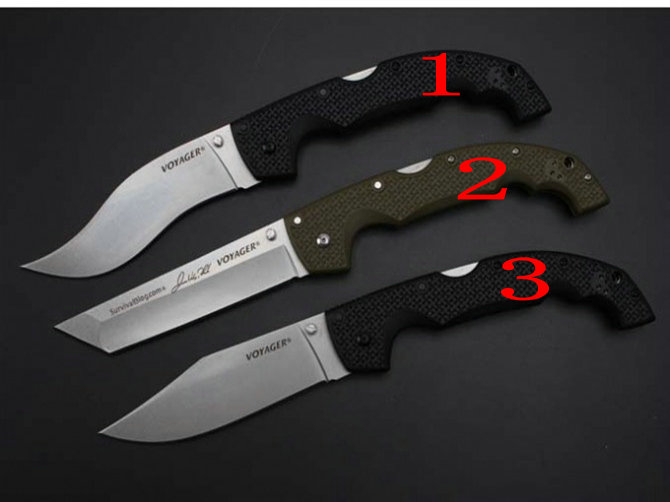 

Cold Steel 29UXTGH VOYAGER XL CTS XHP 8CR13MOV Tactical Camping Survival Knife Outdoor Gear Preparedmind Pocket Folding Knife Collection
