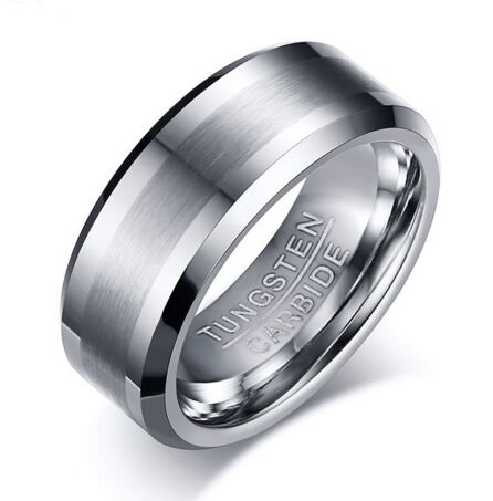 

Wedding Ring Classical 100% Tungsten Carbide Ring for Men Wedding Jewelry