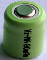 

10pcs/lot 1.2V 1/4AAA 80mAh ni-mh battery Rechargeable batteries