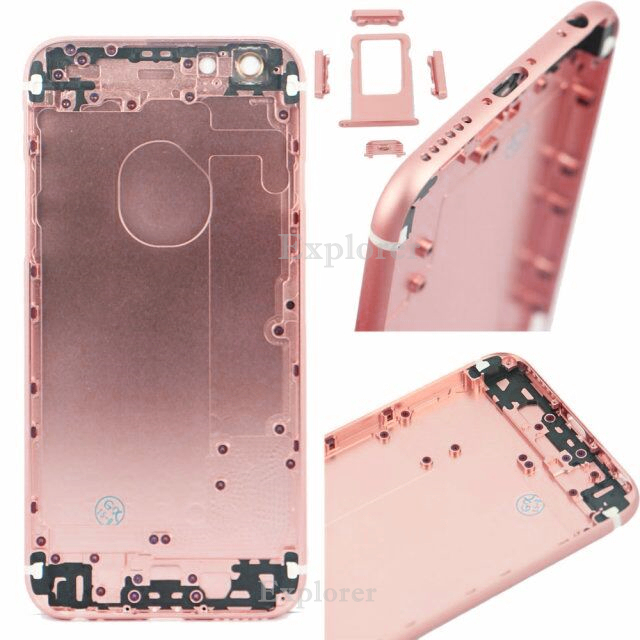 

Back Battery Door Housing for iPhone 6S Plus 4.7 5.5 " inch Midframe Cover Case Replacement Parts Silver Gold Gray Rose Gold