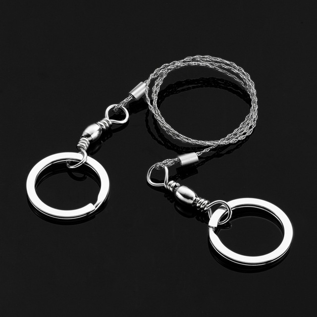 

Strength High Steel Wire Fretsaw Hiking Camping Hunting Adventure Scroll String Saws Outdoor Survival Necessary Tool