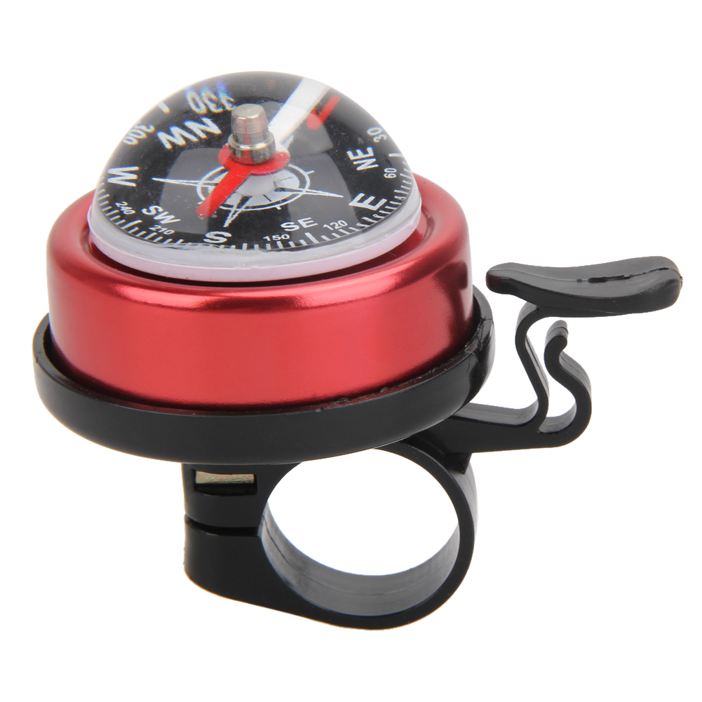 Plastic Bicycle Bell Cycling Sport Bike Handlebar Compass Ring-down Horn Alloy