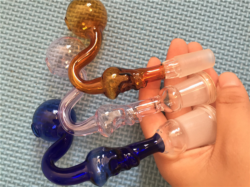 

14.4mm 18.8mm male female joint skull bong glass smoking bowl G.O.G bowls 14mm 18mm for water pipe free shipping