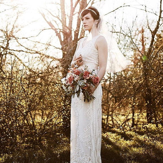 

Hot Amazing Best Selling Cheap Best Sale Elbow White Ivory Cut Edge VeilMantilla Bridal Head Pieces For Wedding Dresses