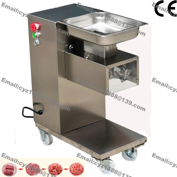 

Free Shipping 500KG/H 2.5mm-25mm Customized Blade 110v 220v Electric Heavy Duty Restaurant Meat Dicer Dicing Machine