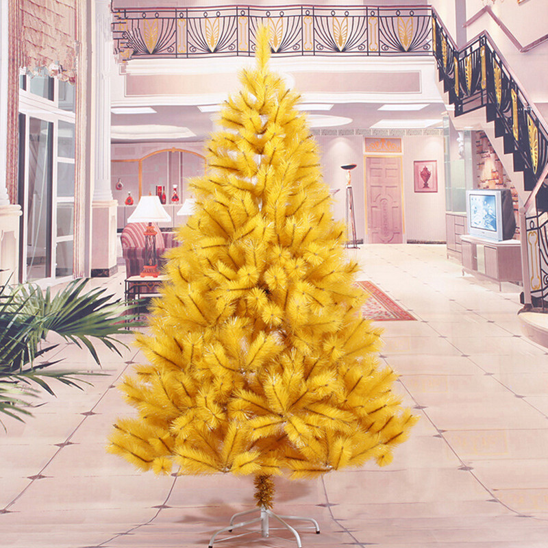 

1.8 m /  yellow pine needle Christmas tree factory direct high-grade encryption Christmas tree pine needles