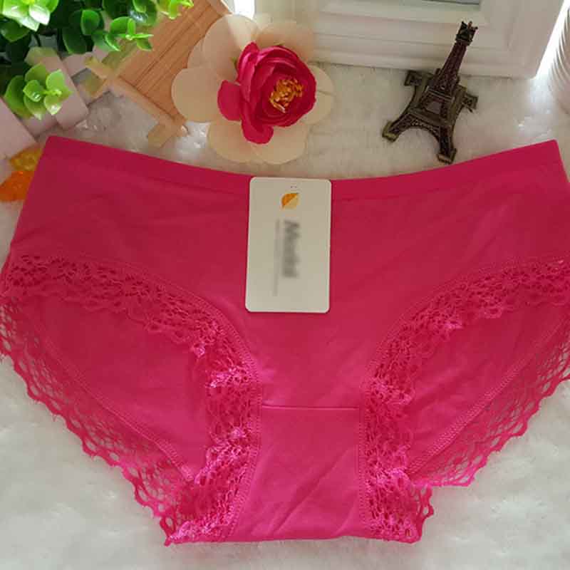 WholesaleWomen's Lace Panties Sexy Underpants Bamboo Briefs Fiber Nice