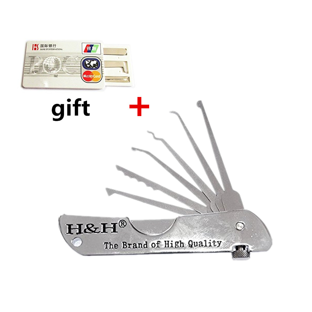 

H&H Jack Knife Multi Tool Lock Picks Set lock picking tools Locksmith Tools Lock Opener for locksmith skill training