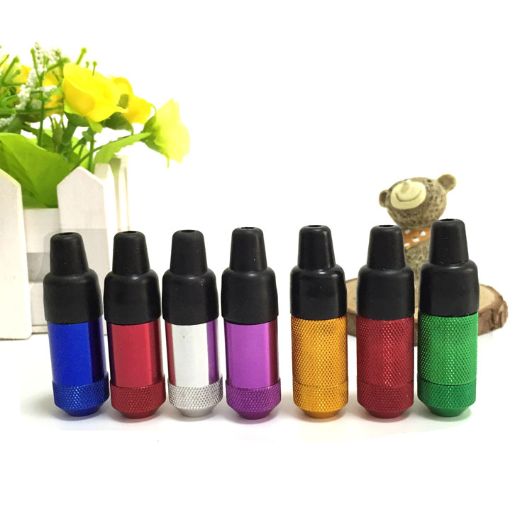

5 pc mini metal smokeing Pipe grinder smoke pipe smoking tobacco pipe herb grinder smoking pipes free shipping