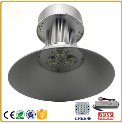 

LED High Bay Light led Industrial Lights 100W 150W 200W Energy Saving Lamp Cree chip Meanwell driver for Factory Workshop lighting