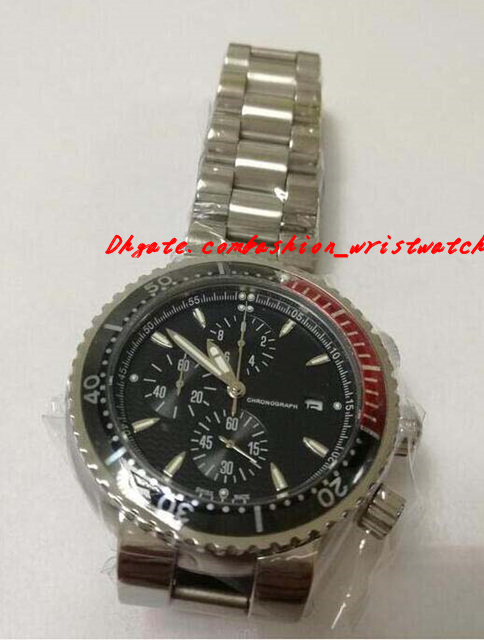 

Top Quality Luxury Fashion Watches 48mm Quartz Movement Titanium Watch 733 Mens Men's Watch Watches, Black