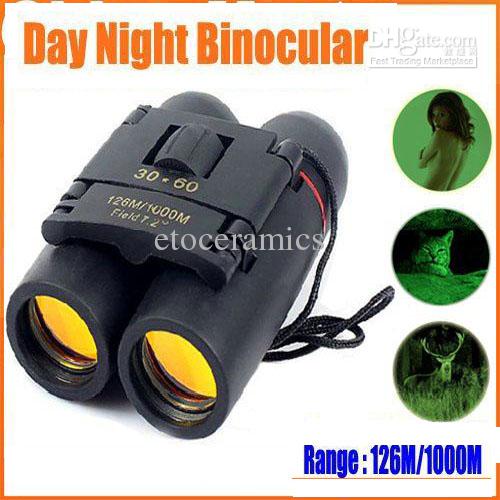 30x60 Day Night Vision Binoculars Mini Pocket Binoculars Folding  Multi-Coated Waterproof Small Telescope with Bag for kids Adults Outdoor  Travel Black | Walmart Canada