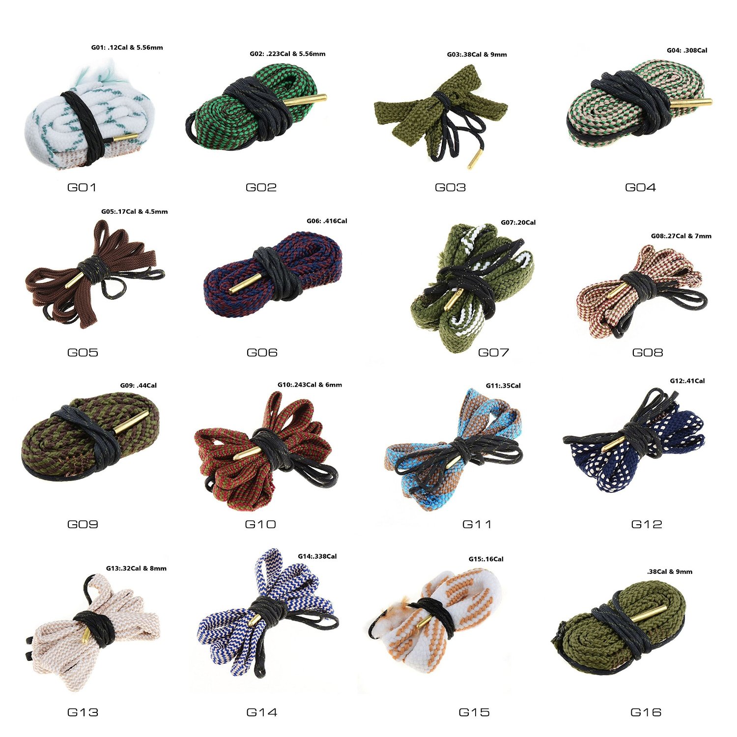 

Bore Snake Gun/Rifle Cleaning G01-G22 Boresnake Cleaner F00233 SMA