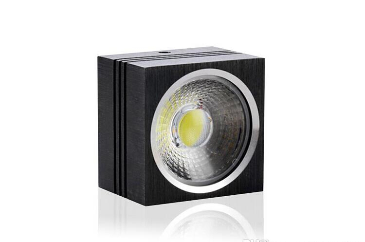 

Wholesale price COB LED downlight 7W 12W Dimmable 110V 120V 220V Surface mounted led light Spot square led ceiling lamp