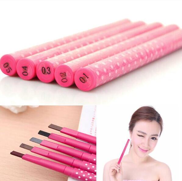 

Cheap Waterproof Longlasting Eyebrow Pencil beauty paint for the eyebrows shaping to Eye Brow enhancer Liner Powder Shapper DHL Free