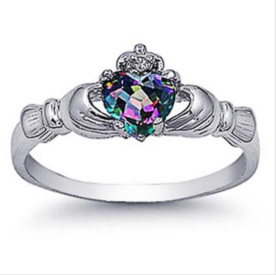 

wedding rings Claddagh Ring With my hands give you my heart, crown it with my love Women Friendship Best Gift
