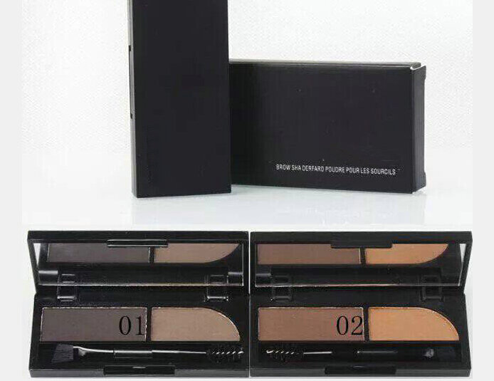 

free shipping!New Professional Makeup Eyes 2 Colors Eyebrow Powder!3g ( 20 Pcs/Lot)