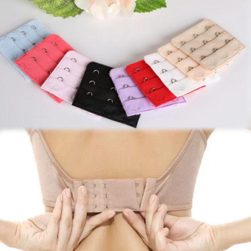 

1pc New Hot Sale Three Rows of Three Buckle Bra Lengthen Buckle #D592