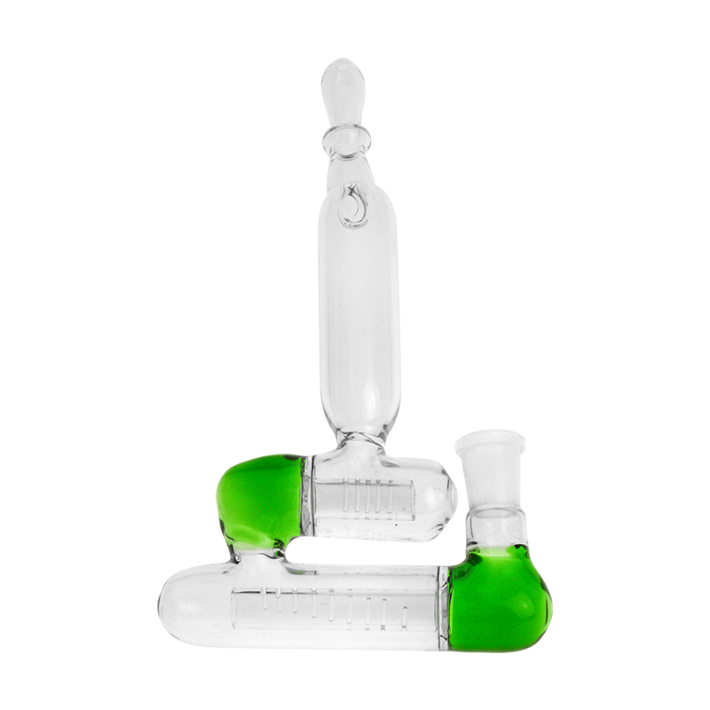 

2017 Unique style 14.4MM Female jonit wholesale gl smoking water pipe glass bong ash catcher pipe 14mm male joint