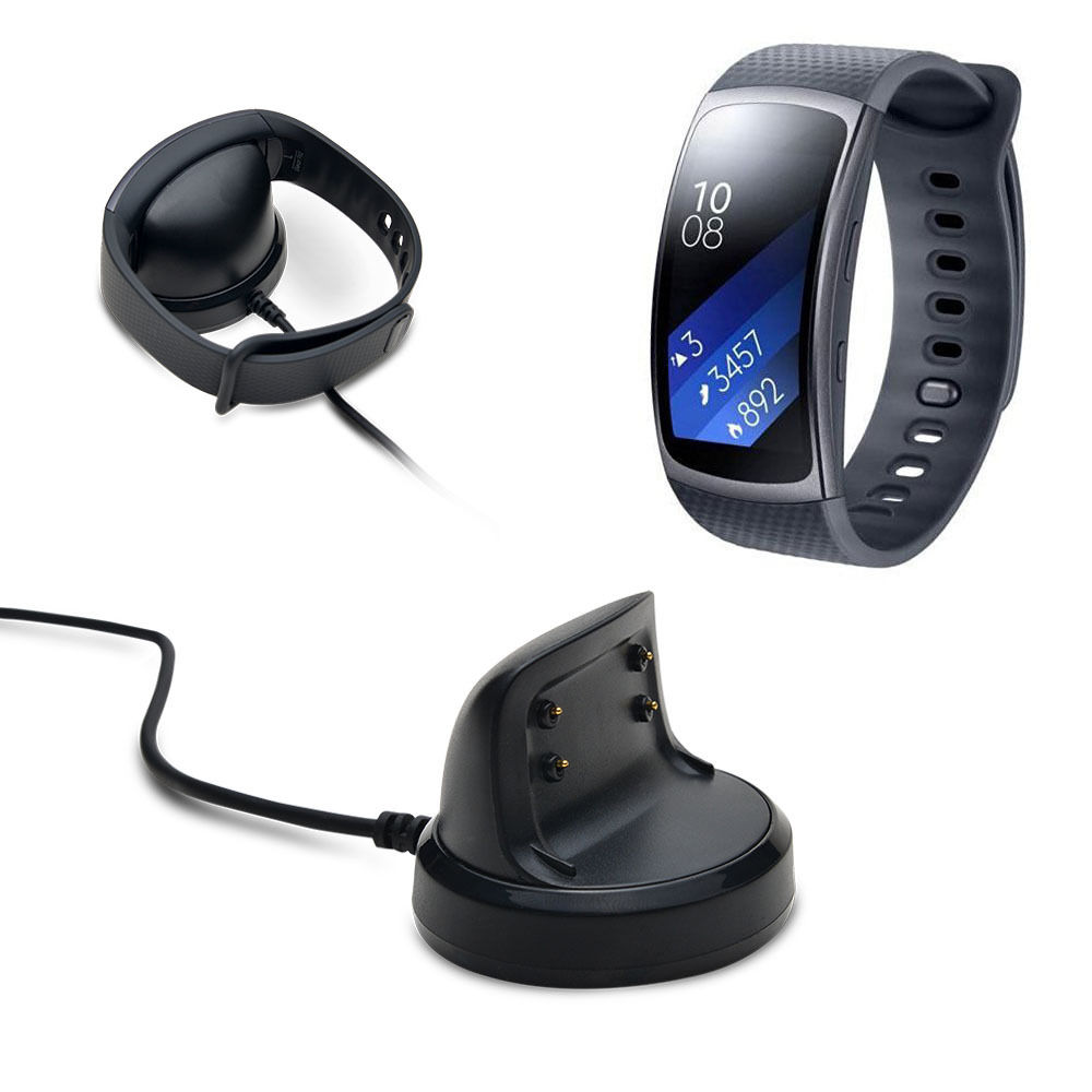 

Charging Cradle Dock Charger Adapter for Samsung Gear Fit2 SM-R360 Smart Watch