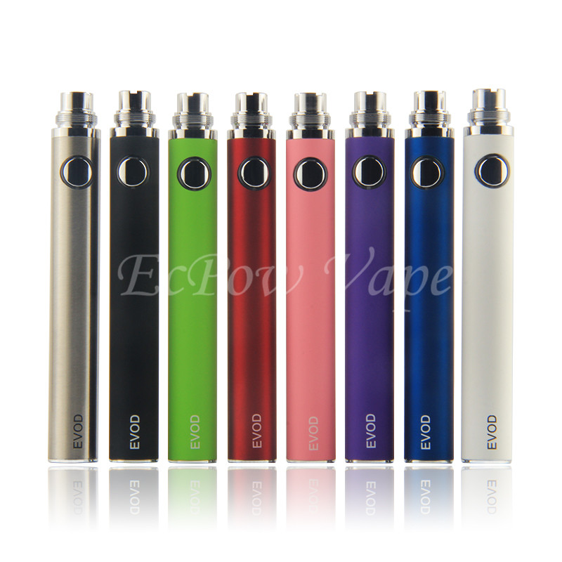 

eGo 510 Thread EVOD Vape Pen Ecigarette evod Vaporizer pens Battery Variety Color Electronic Cigarette Smoking Cigar Vapes 650 900 1100 mah