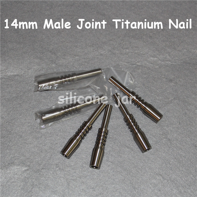 

1 Pcs Nectar Collector Titanium Nail 10mm 14mm 19mm Inverted Nail Grade 2 Titanium Tip Ti nail For Glass Nectar Collector