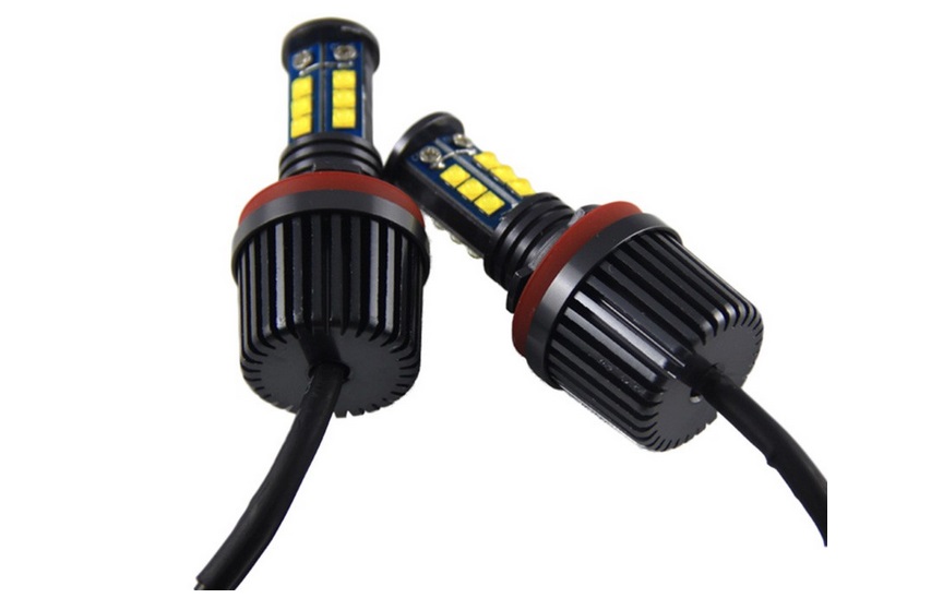 1Set Error fre Marqueur Phare Brouillard H8 120W CREE LED Angel Eye Pour BMW X5 E70 X6 E71 E90 E91 E92 M3 E60