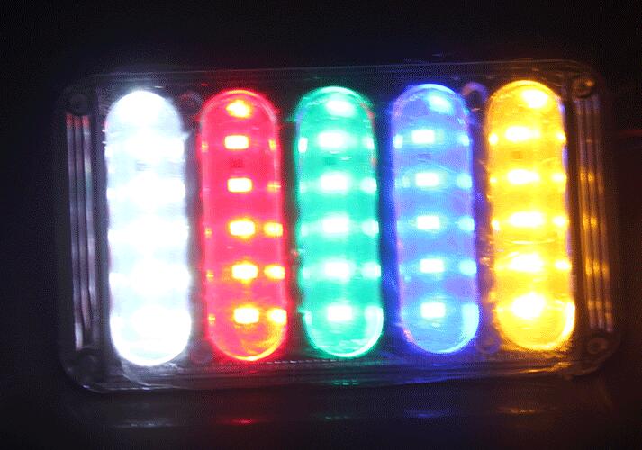 

High quanlity 24V Led 5 colors Truck warning taillight,brake stop lights,signal lights,emergency lights,waterproof