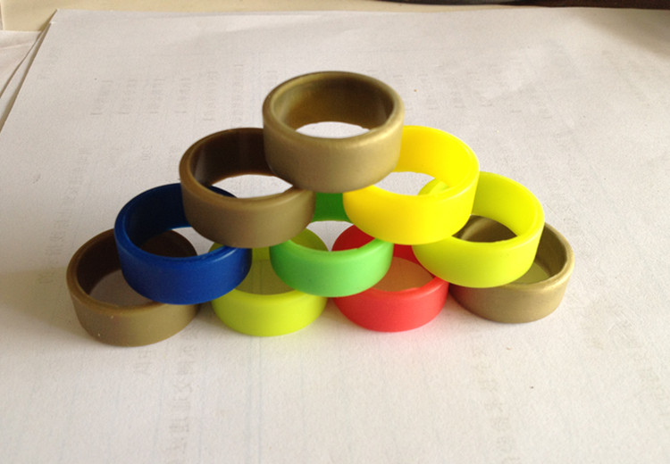 

Custom Silk Print Silicone Ring Silicone Vape Band Customize Colorful Rubber Ring
