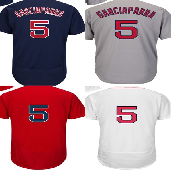 Hot Sale Mens Womens Kids Toddlers Boston 5 Nomar Garciaparra Cool Base Flex Base High quality Red Blue Grey Stitched Baseball Jerseys