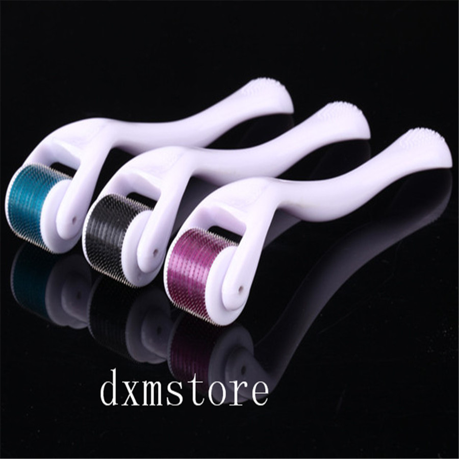 

free shipping professional 540 Titanium alloy needle derma roller,derma roller micro needle skin roller, beauty roller scar treatment