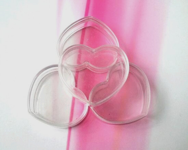 

5ml, 7ml, 10ml ,Acrylic Plastic concentrate container hash container heart Transparent bho acrylic dab box containers cheap customized