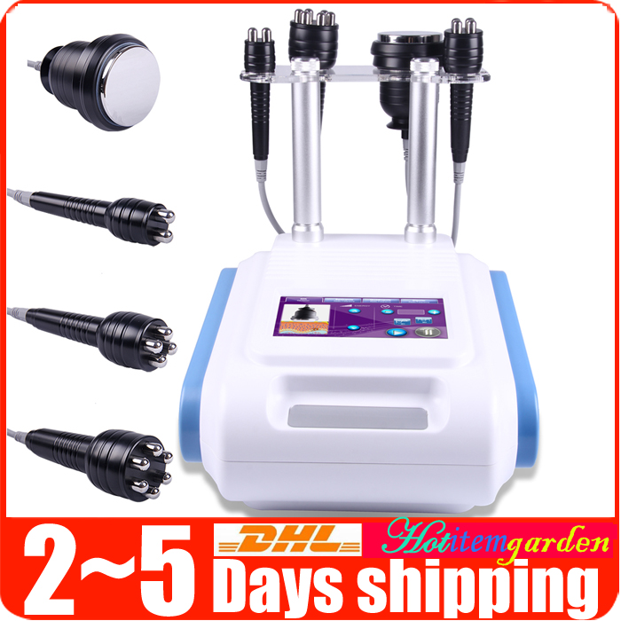

Quadrupole 3D RF Radio Frequency Skin Lifting Unoisetion 40K Cavitation Fat Dissolve Body Slimming Beauty Machine