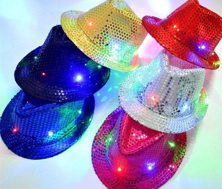 

Hot Sale Led Hat LED Unisex Lighted Up Hat Glow Club Party Baseball Hip-Hop Jazz Dance Led Llights Led Hat Caps, As pics