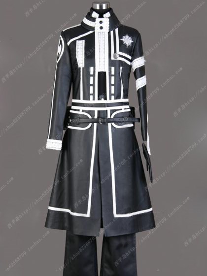 

D Gray Man Allen Walker Black Set Halloween Cosplay Costume