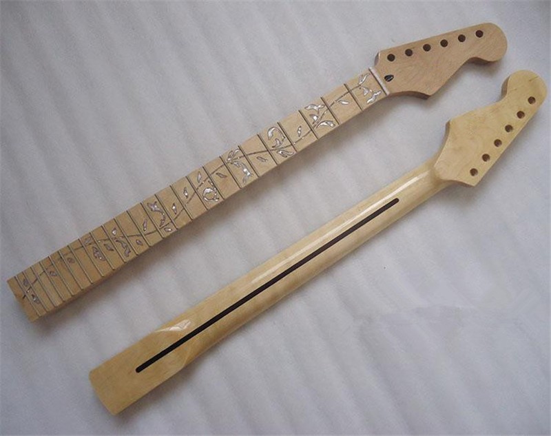 24 Frets The Tree of Life maple Electric Guitar Neck Guitar Parts Wholesale musical instruments accessories