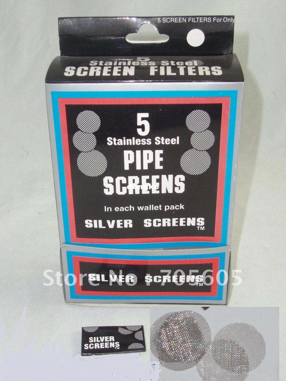 

500pcs/box smoking pipe screens silver pipe screen 20mm