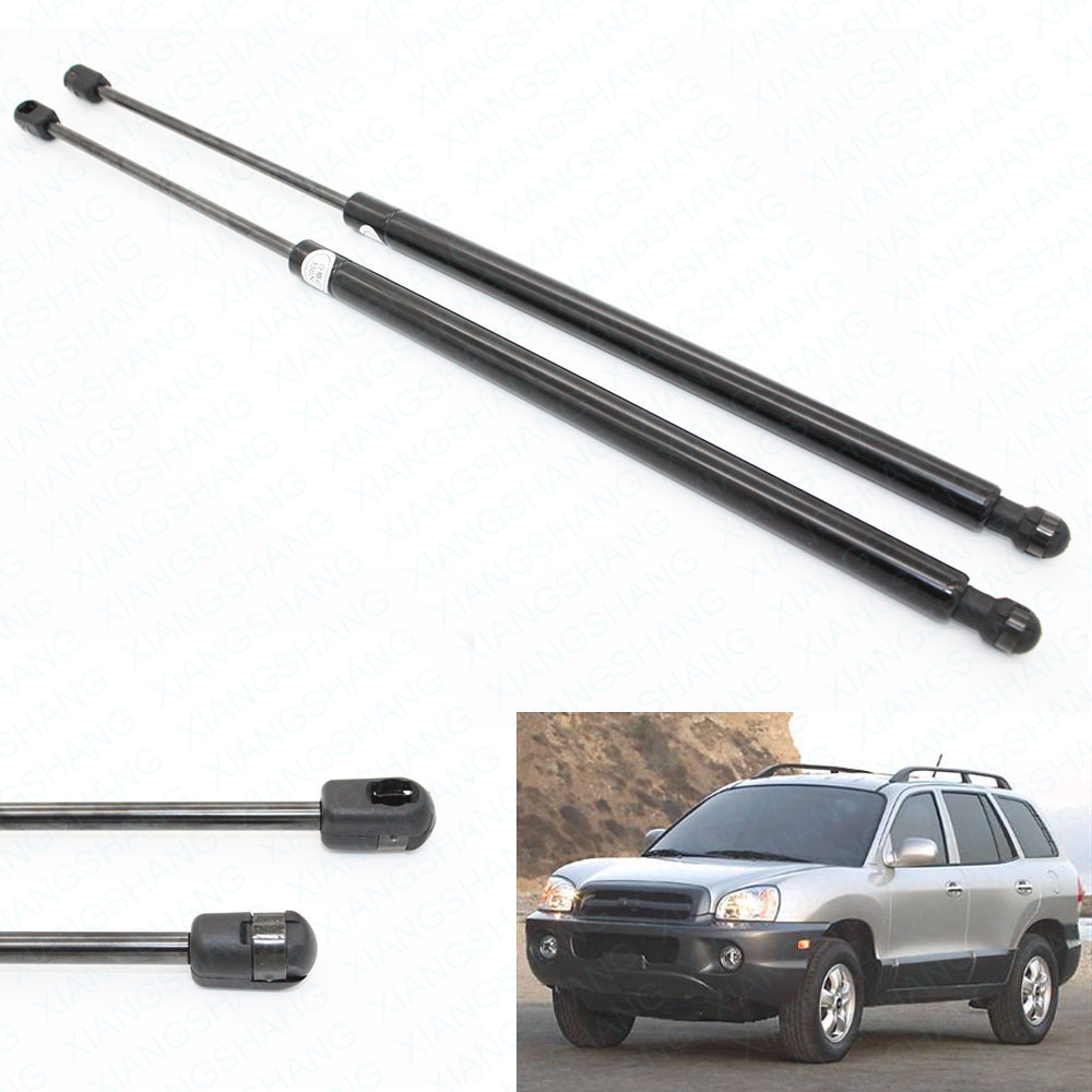 

(2) Auto Front Hood Gas Charged Struts Lift Support For 2001-2002 2003 2004 2005 2006 Hyundai Santa Fe