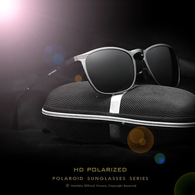 

Cool !! Hot Brand New 2017 New Aluminium HD Polarized Sunglasses Retro Vintage Driving Fishing Eyewear Fashion Sunglasses HJ0016